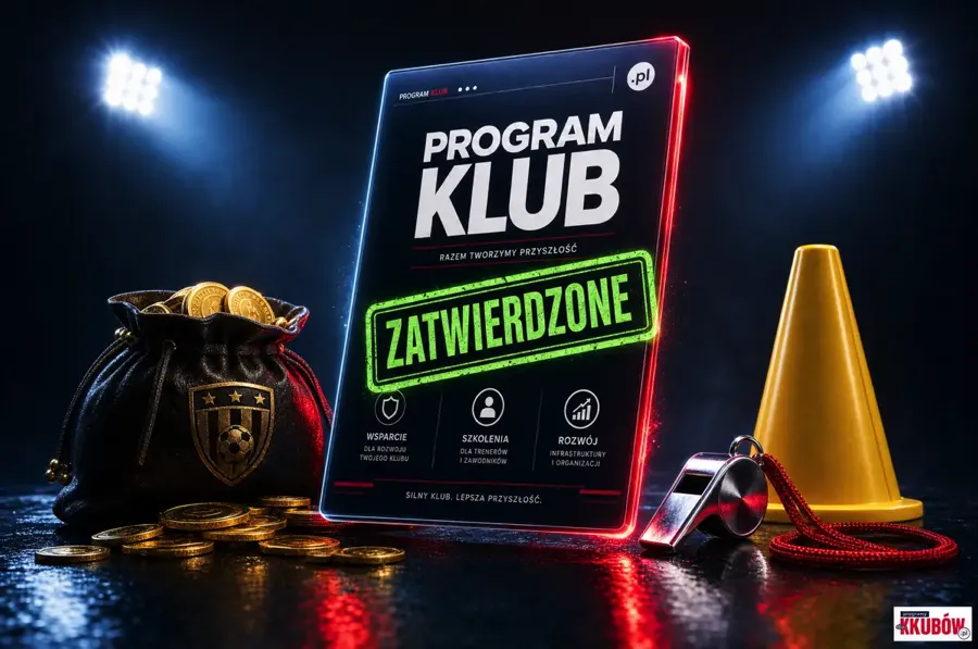 Program Klub - wniosek o dotację dla klubu sportowego zatwierdzony