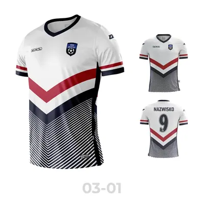 Koszulka sublimowana Zina Individual, wzór 03