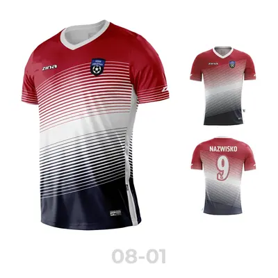 Koszulka sublimowana Zina Individual, wzór 08