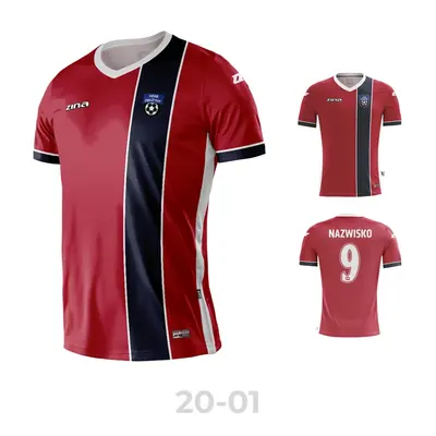 Koszulka sublimowana Zina Individual, wzór 20