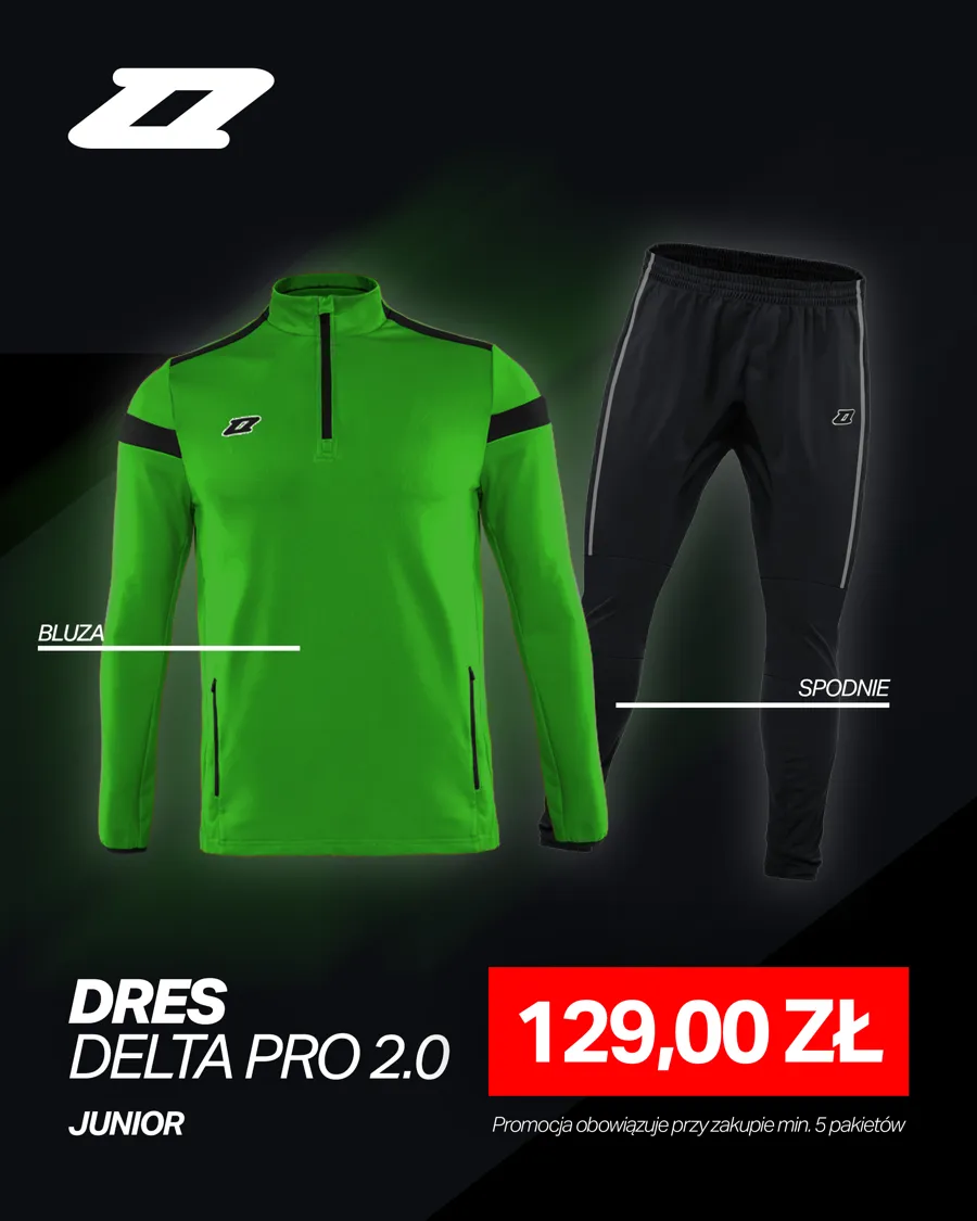 Dres treningowy Zina Delta Pro 2.0 Junior za 129 zł